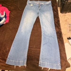 Kimes Ranch Light Blue Flare Jeans